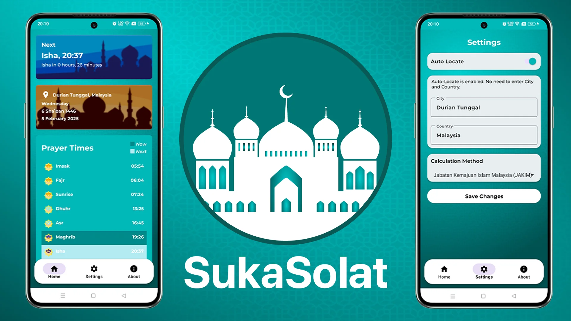 Prayer Times Application