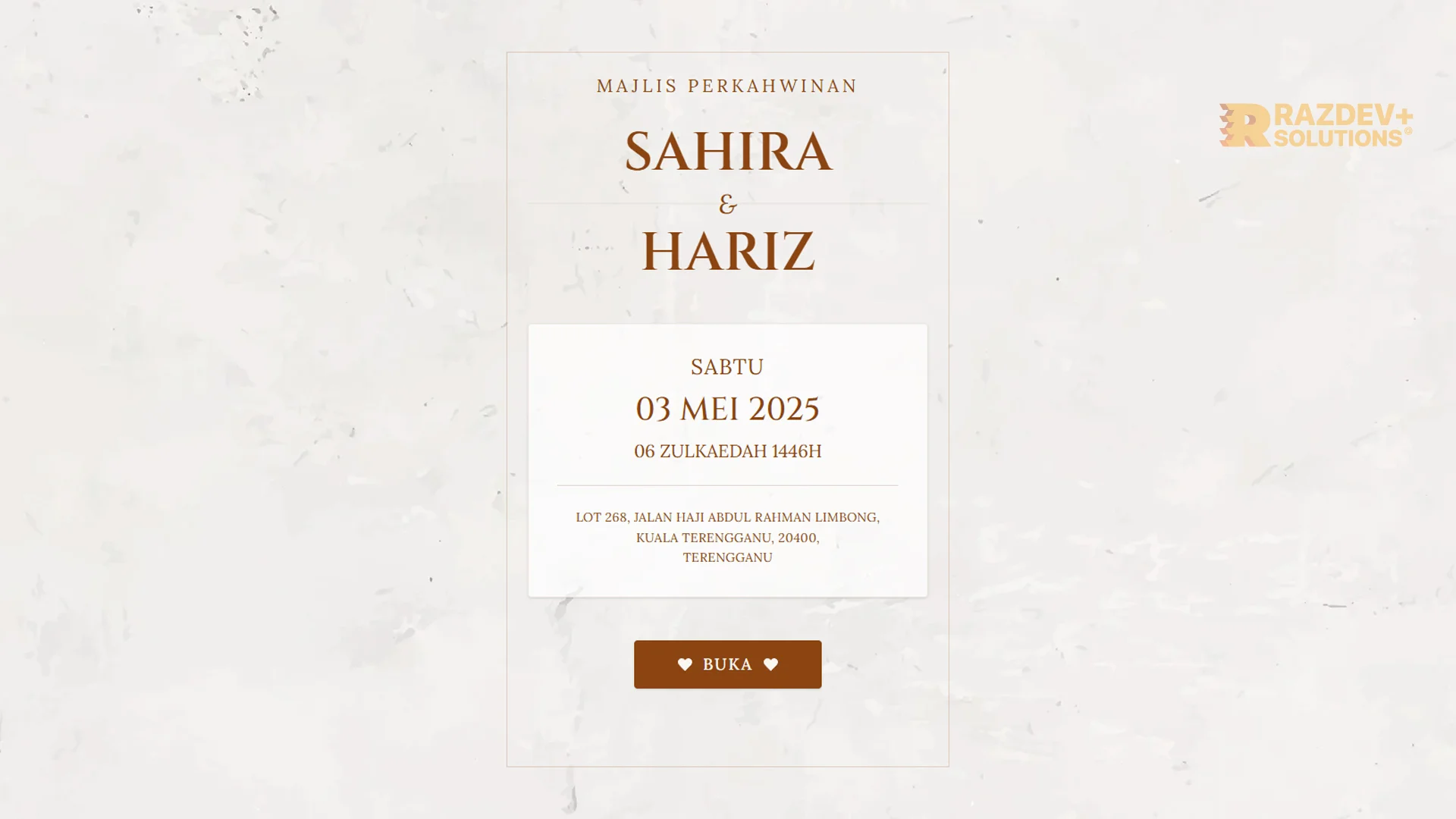 Wedding RSVP